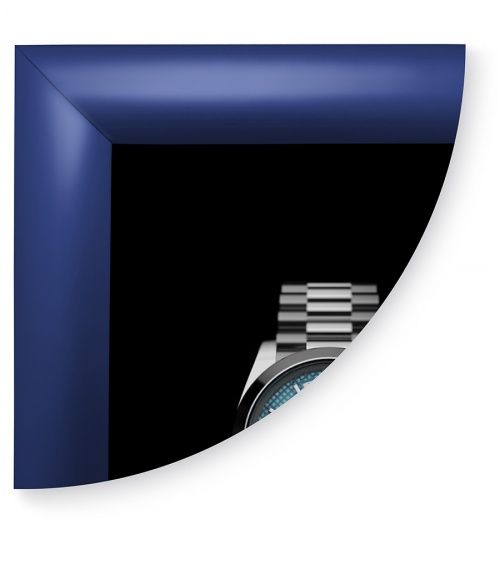 Рамка Клик ПК-25, 45°, А4, синий глянец RAL-5002 в Чебоксарах - картинка, изображение, фото