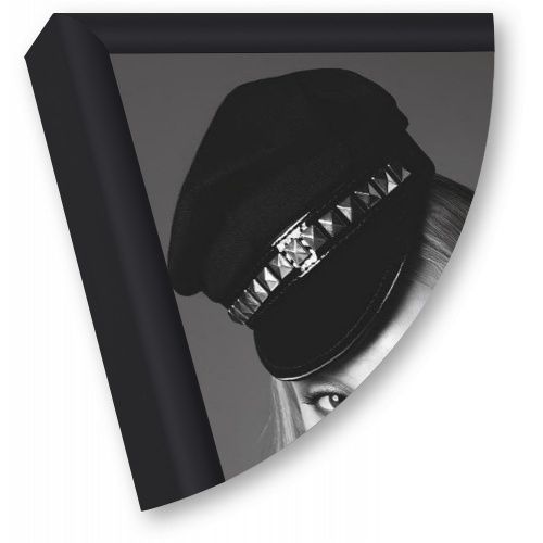 Рамка Нельсон 02, А4, черный матовый RAL-9005 в Чебоксарах - картинка, изображение, фото