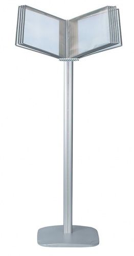Перекидная система на стойке 1,0 м. 55° 10 рамок (Серый) в Чебоксарах - картинка, изображение, фото