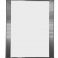 Рамка Клик ПК-25  с дек. уголком А4, серебро матовое анодир. в Чебоксарах - картинка, изображение, фото