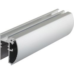 LED профиль СВ1-30 анодированный матовое серебро, паз 10 мм, длина 3,10 м в Чебоксарах - картинка, изображение, фото